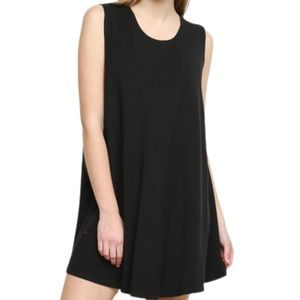 Brandy Melville Black Sleeveless Alena Dress